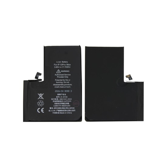 Bateria A2653 para Apple iPhone 13 Pro Max com Diagnóstico Não Apresenta Erros 4620mAh